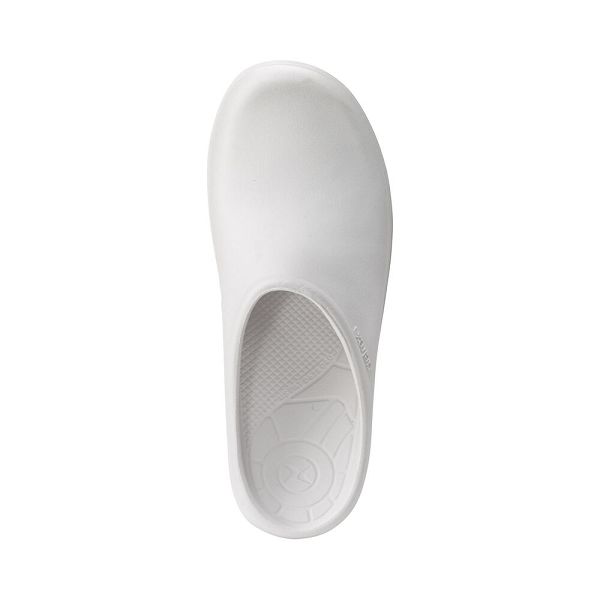 Aetrex Women's Bondi Orthotic Clogs White Shoes UK 2121-523